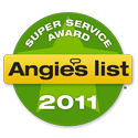 2011 angies list super service award badge